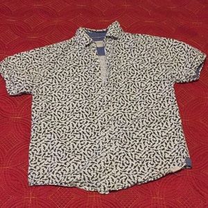Button up shark shirt
